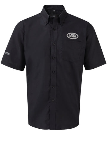 Barretts Land Rover Shirt - Short Sleeve (Black)