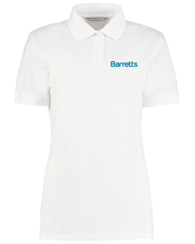 Barretts White Polo (Ladies Fit)