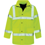 LPT Hi-Vis Motorway Safety Jacket - Saturn Yellow