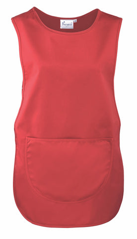 PR171 Premier 'Colours' Pocket Tabard - Red